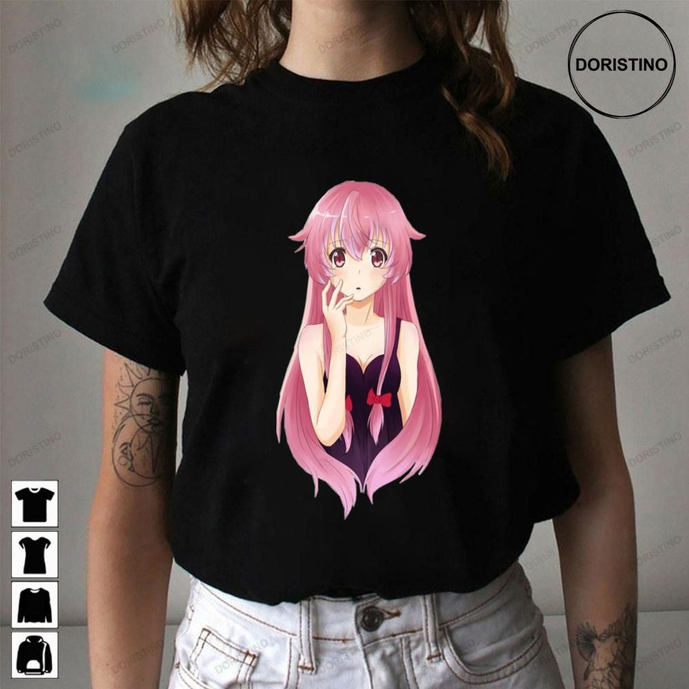 Sexy Girl Yuno Gasai Future Diary Limited Edition T-shirts